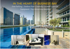 Luxury 2BD Apt with Pool GYM & Burj Khalifa Views